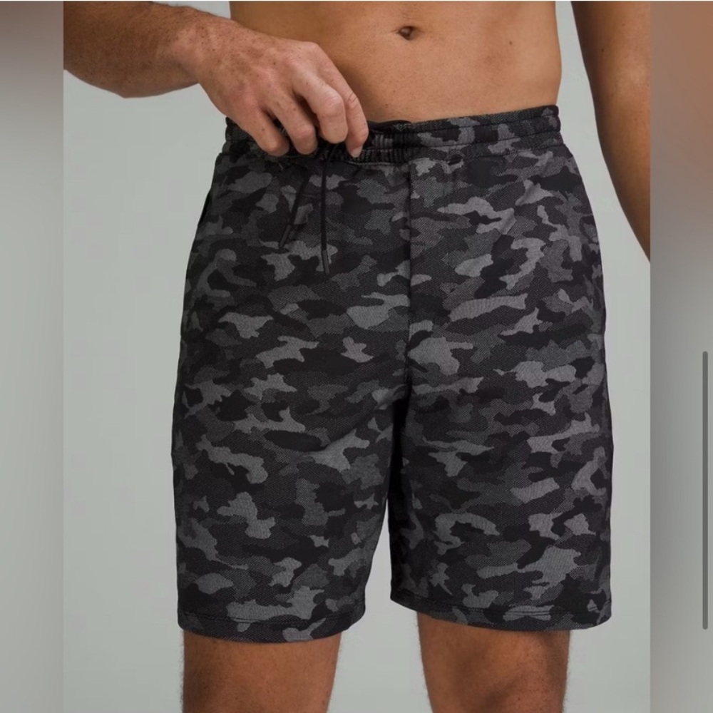 Lululemon Pace Breaker Camo Shorts